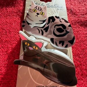 Cat Shaped Hair Clips cat lovers
